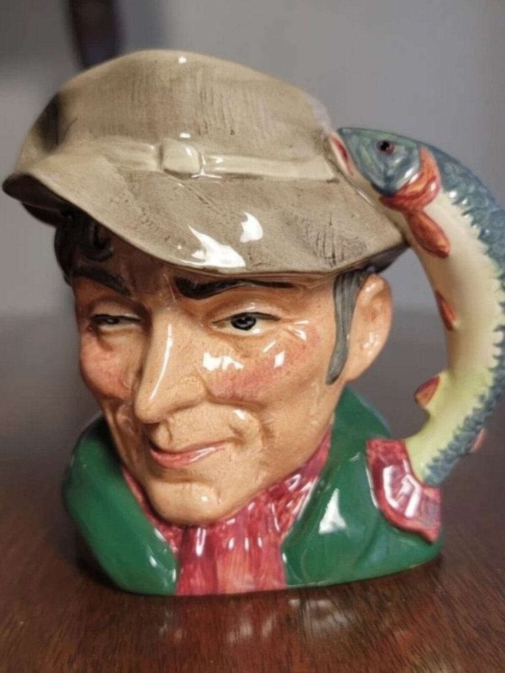 Vintage Royal Doulton china Toby character jug: The Poacher
